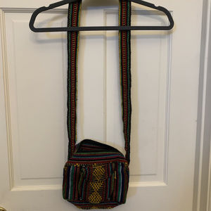 Cute mexican multi colored shoulder bag